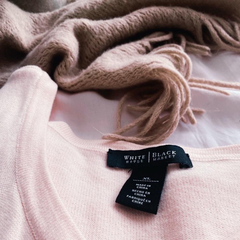 White House Black Market Pink Cardigan - Picture 3 of 16